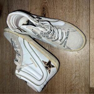 GOLDEN GOOSE Slide High Top Sneaker - Size 35
